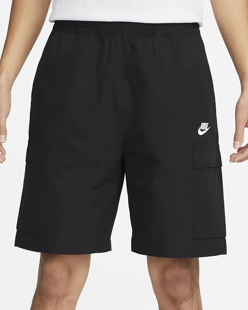 Woven Cargo Shorts Black фото