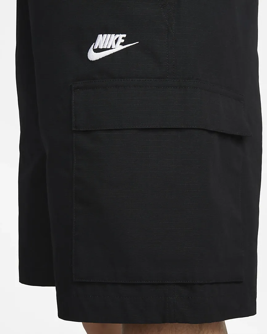 Woven Cargo Shorts Black фото