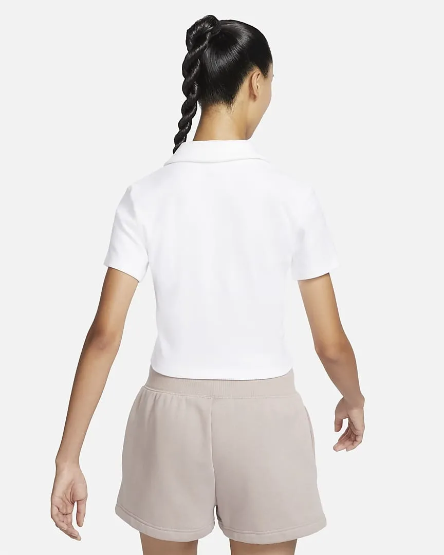 Essentials Polo Top White фото