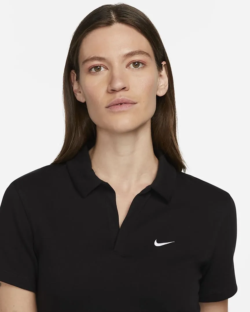 Essentials Polo Top Black фото