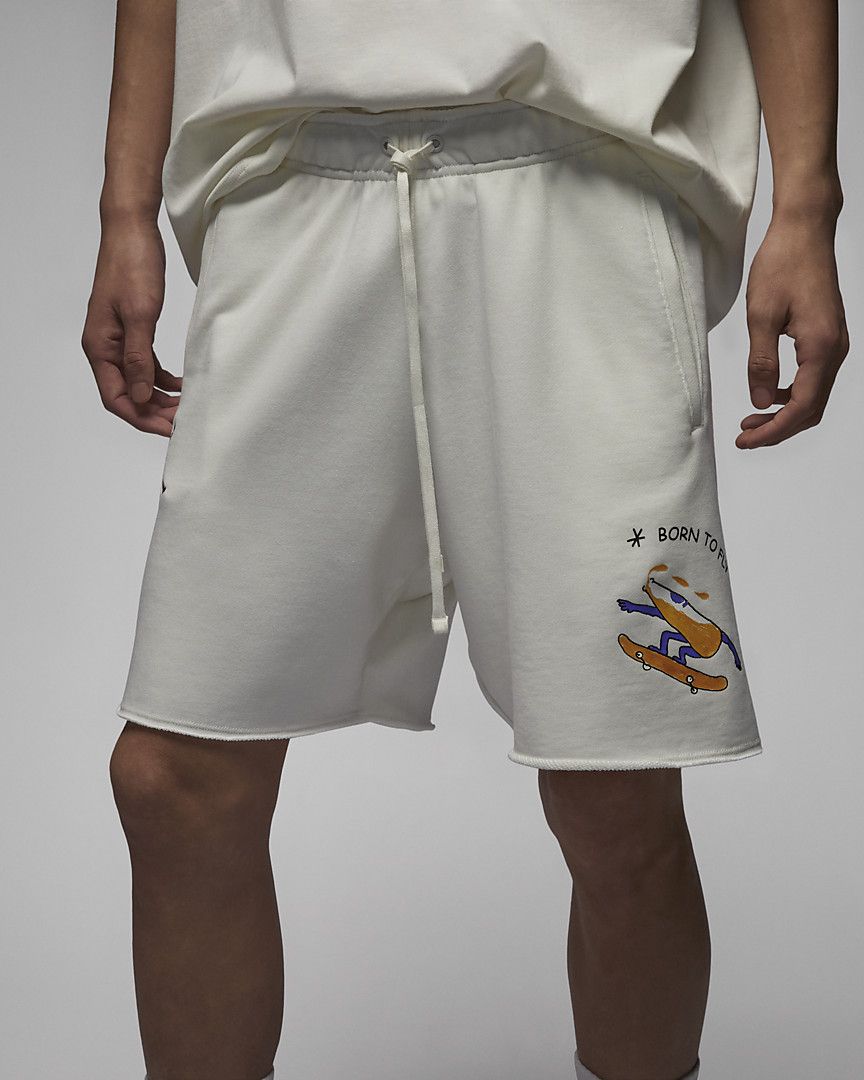 Born To Fly Shorts White фото