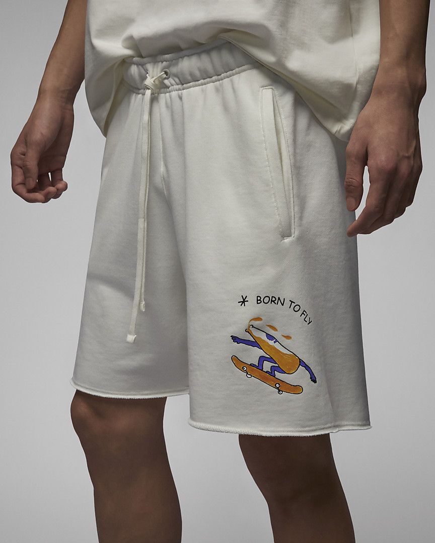 Born To Fly Shorts White фото