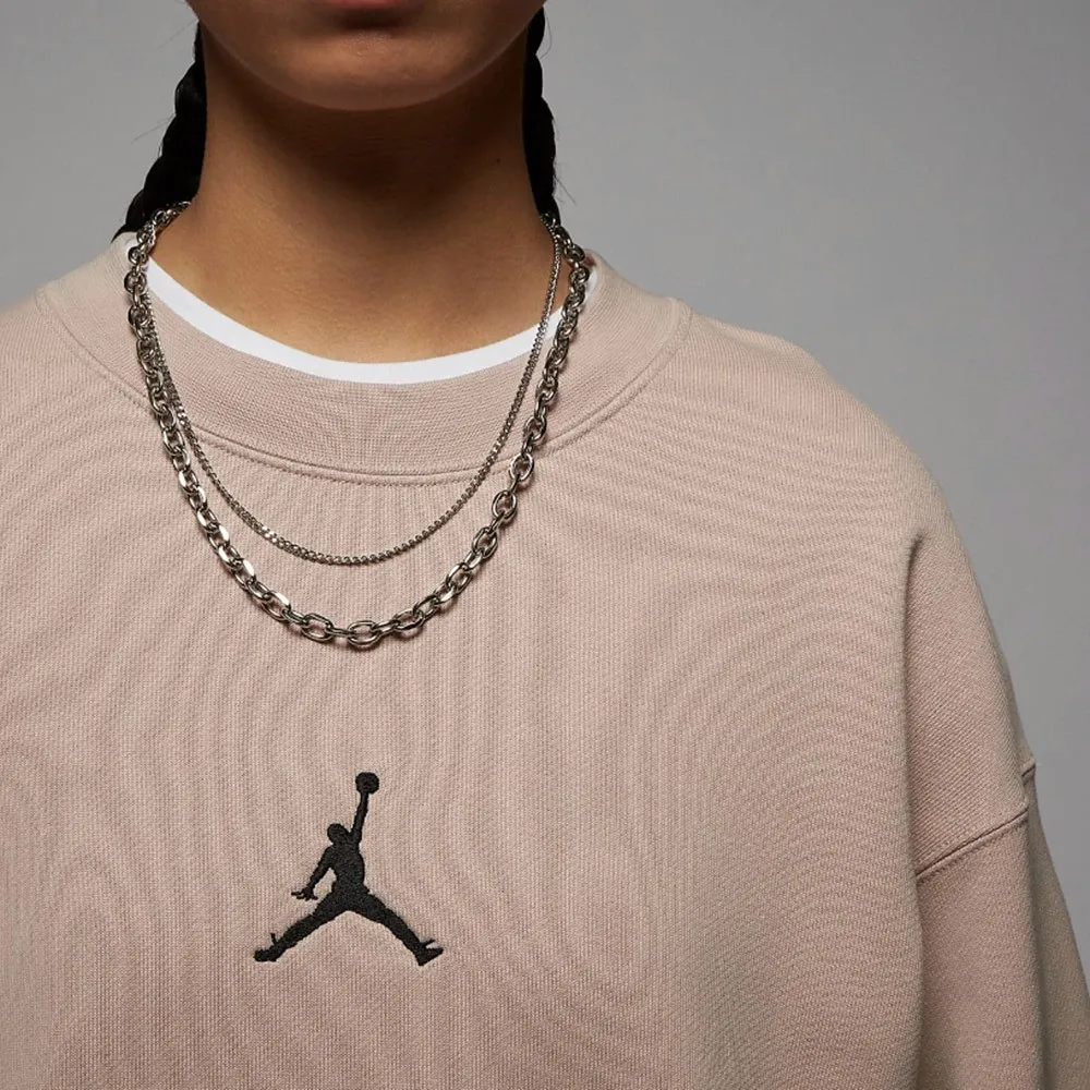 Flight Oversize Fleece Sweatshirt Beige фото
