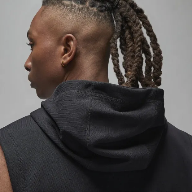 Dri-Fit Hooded Sleeveless Shirt Black фото