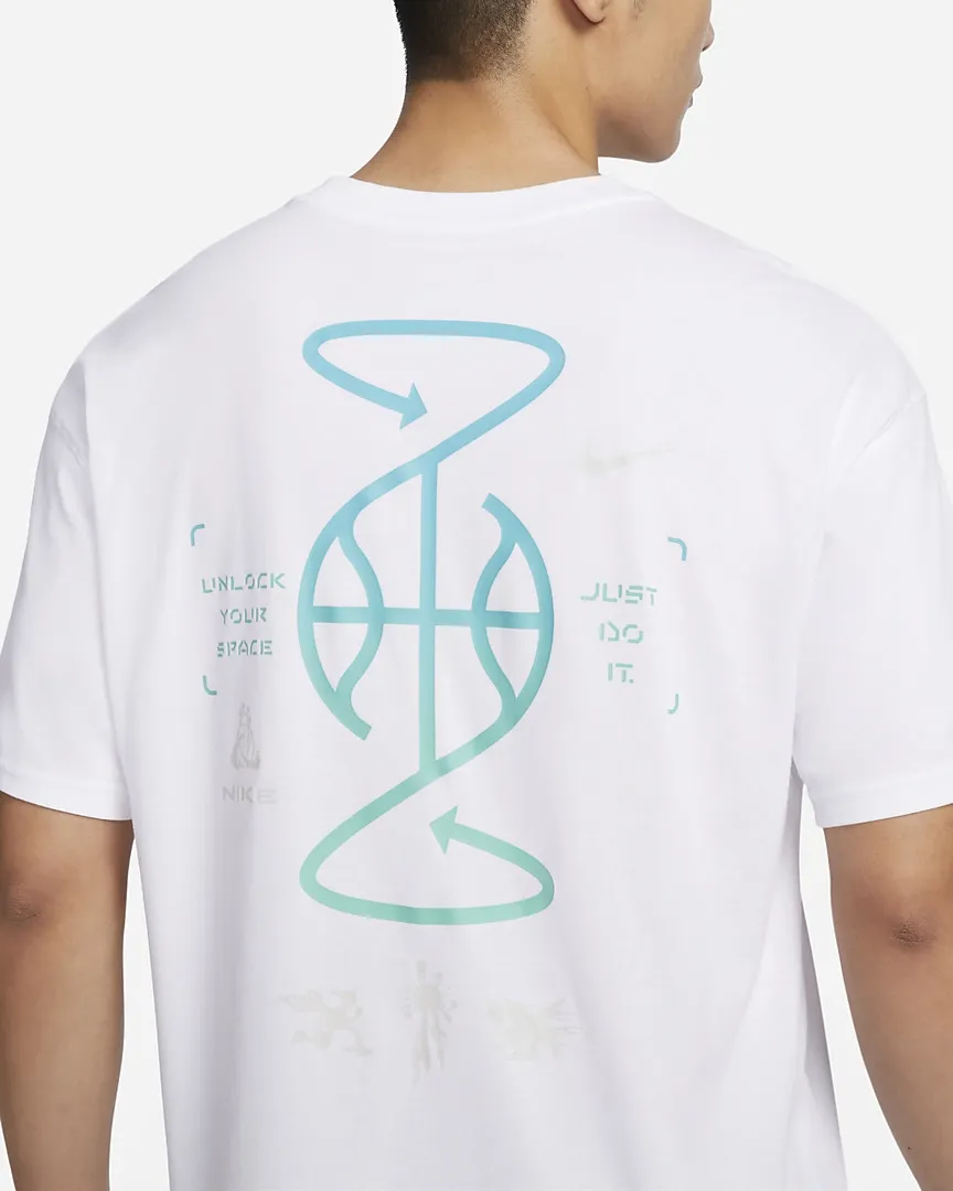 Dri-Fit Unlock Your Space Tee White фото