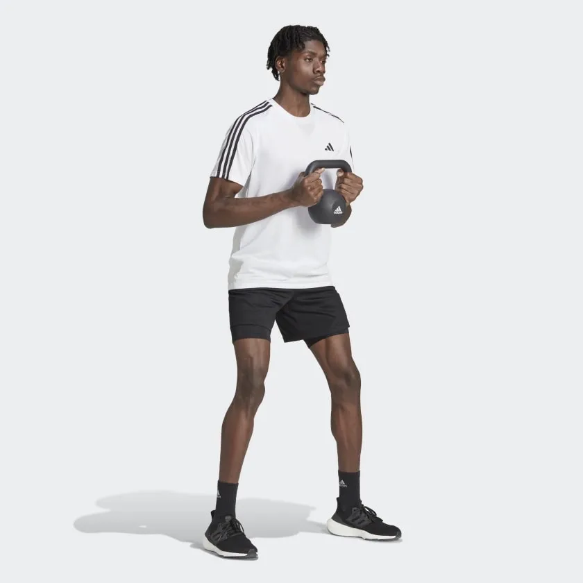 Aeroready 3-Stripes Training Tee White фото