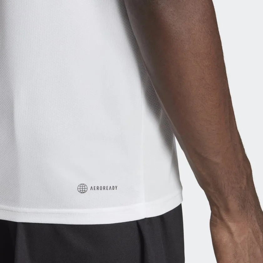 Aeroready 3-Stripes Training Tee White фото
