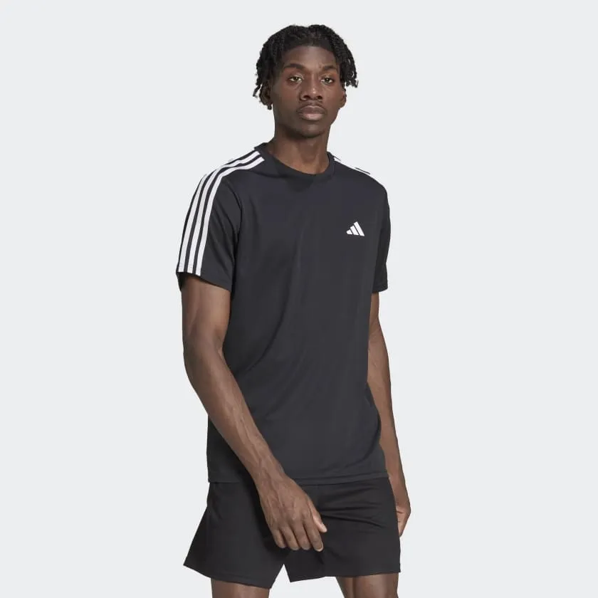 Aeroready 3-Stripes Training Tee Black