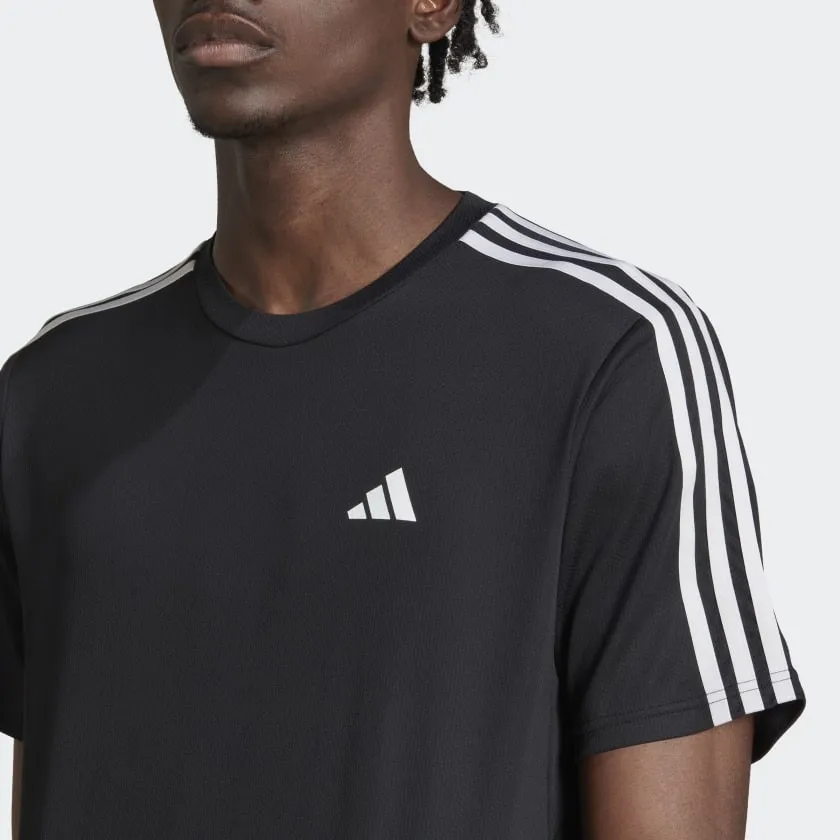 Aeroready 3-Stripes Training Tee Black фото