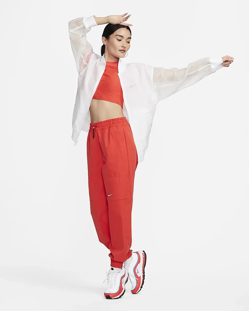 Woven Varsity Bomber White фото