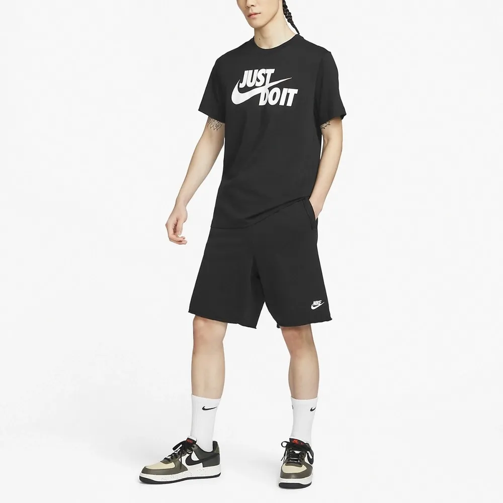 French Terry Shorts Black фото