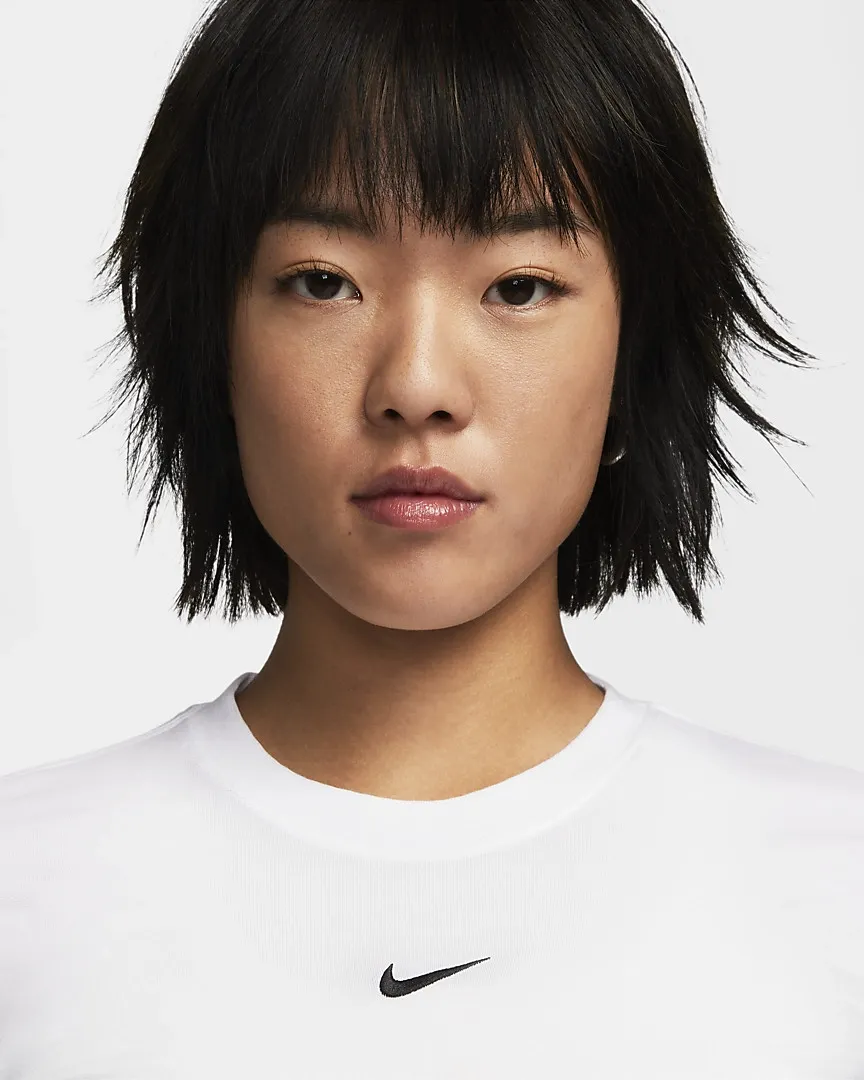 Crew-Neck Top White фото