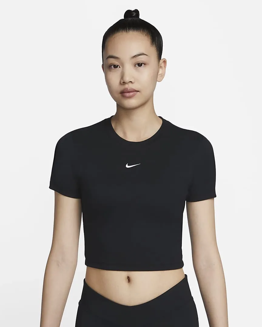 Crew-Neck Top Black
