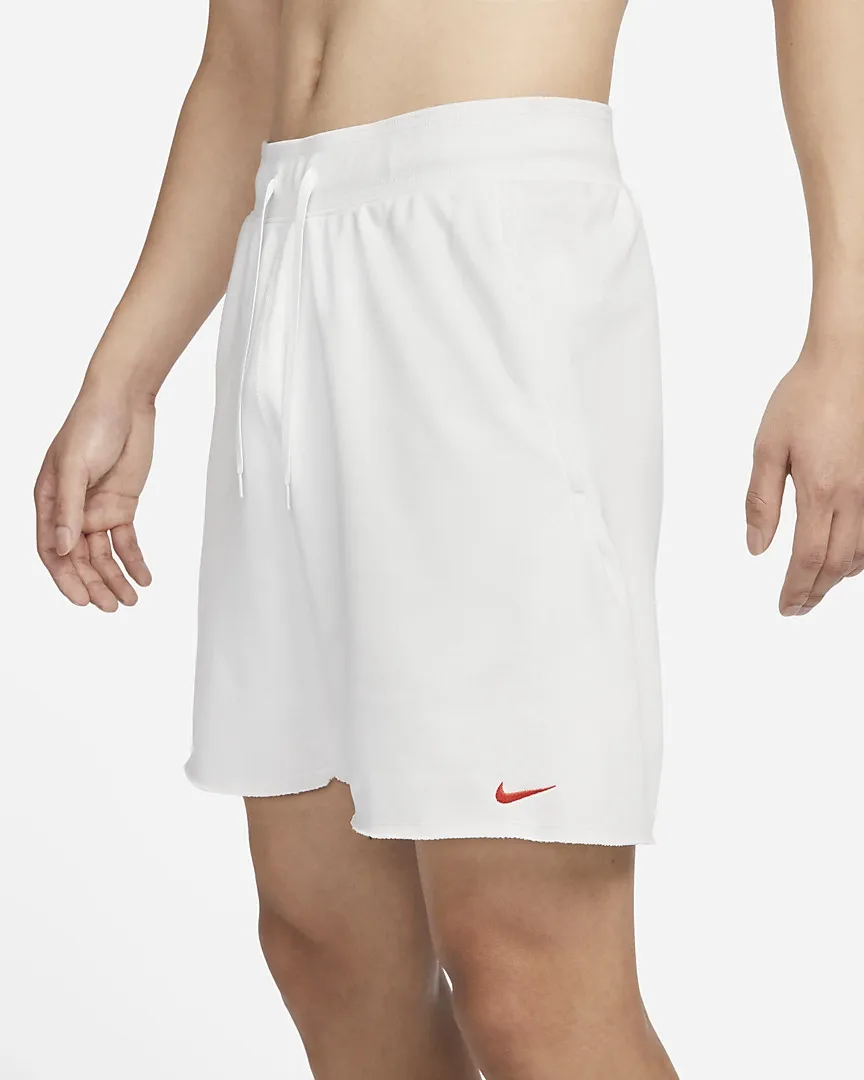 Dri-Fit Fleece Shorts White фото