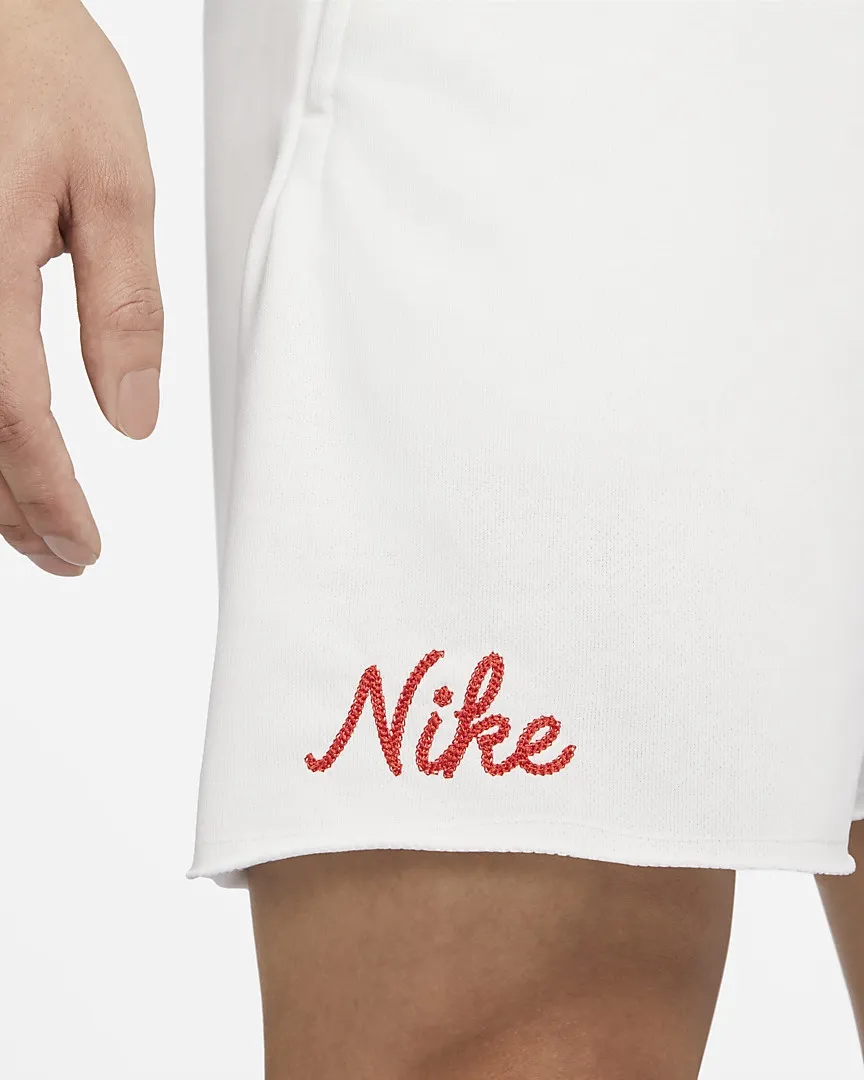 Dri-Fit Fleece Shorts White фото