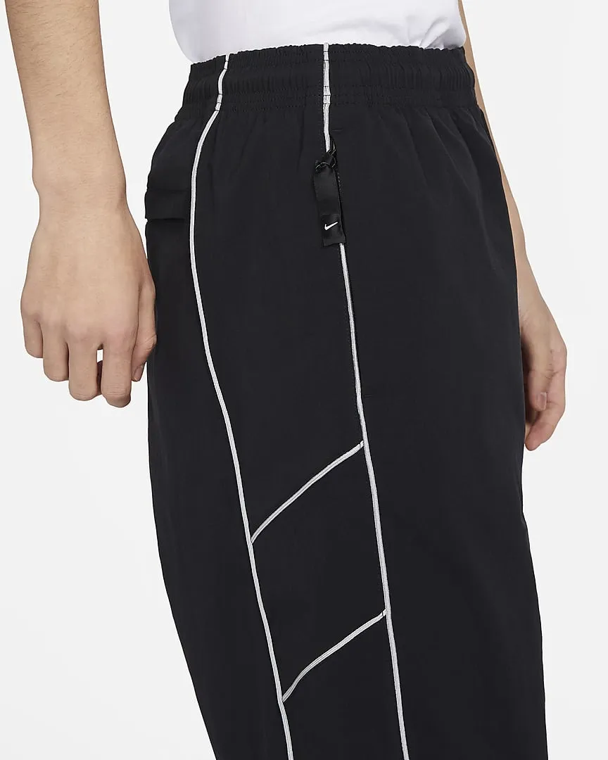 Zip Botton Loose Pants Black фото