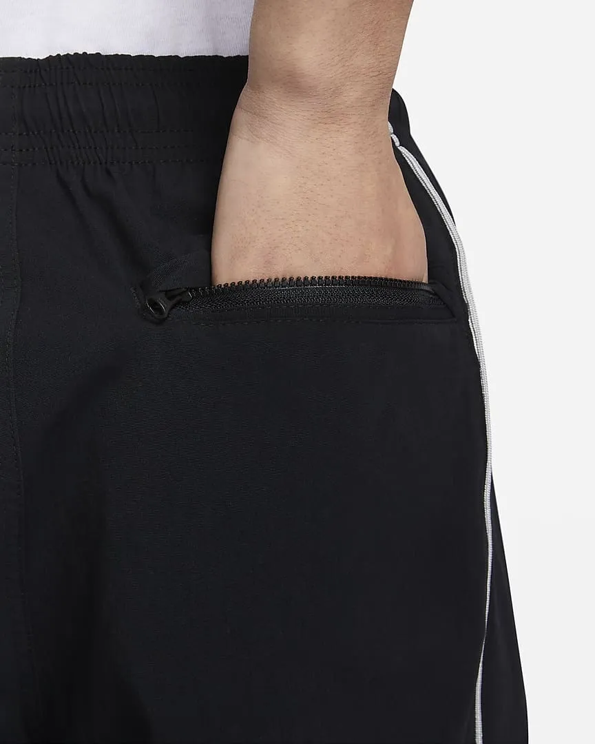 Zip Botton Loose Pants Black фото