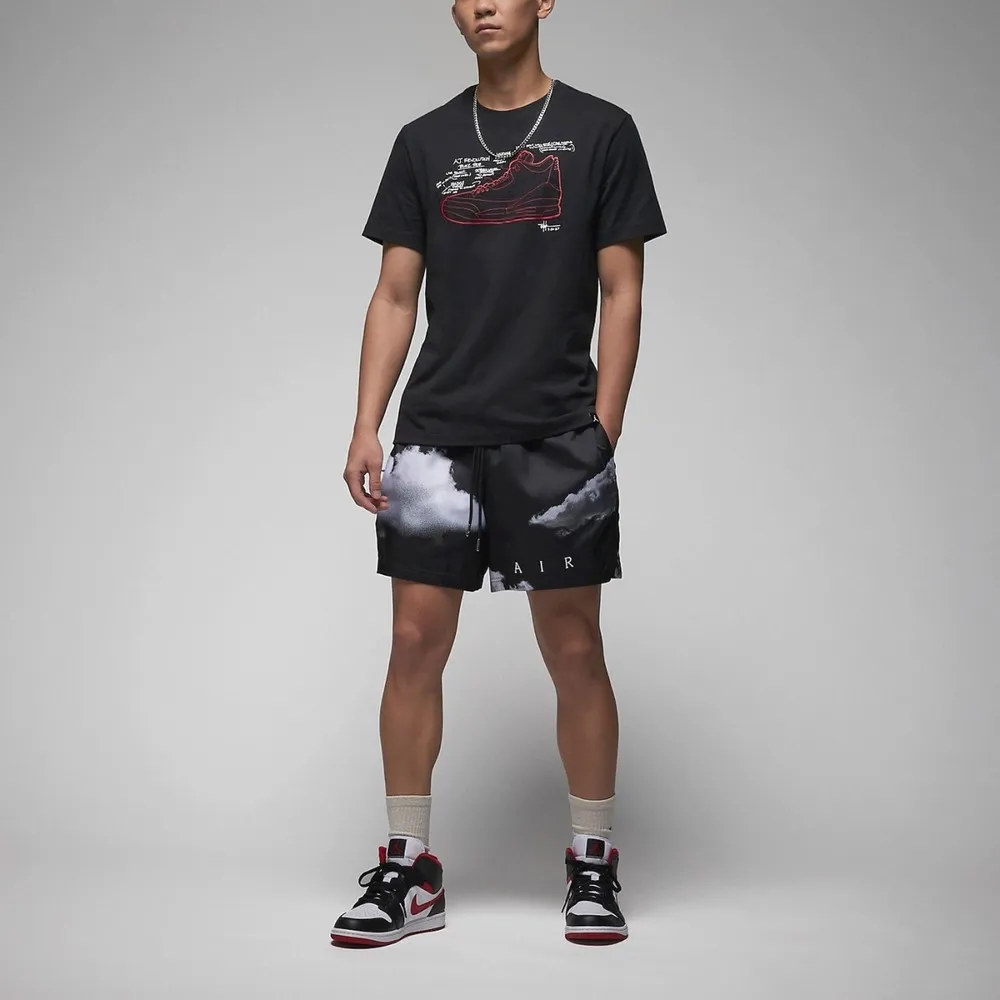 Essentials Sneakers Tee Black фото