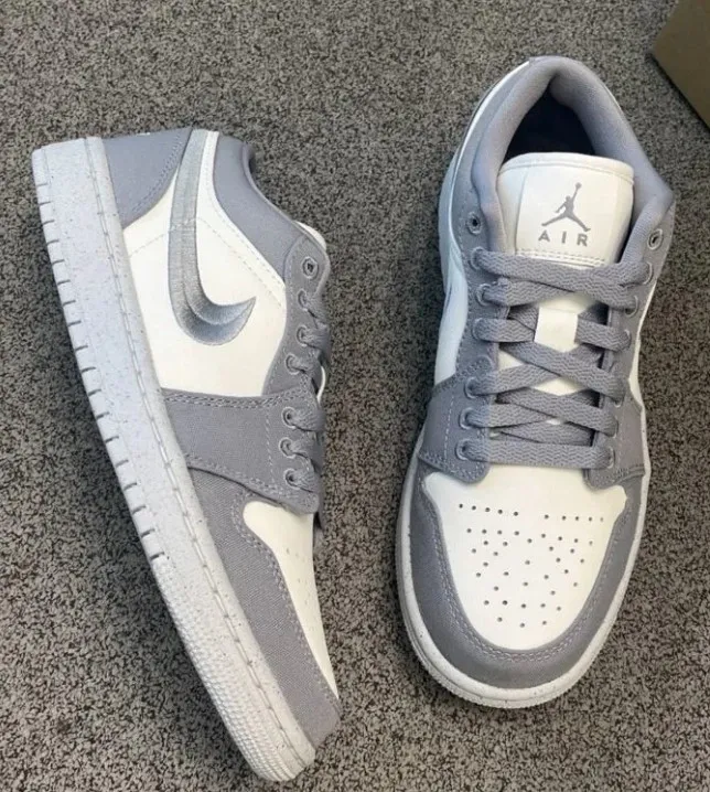 Air Jordan 1 Low SE Light Steel Grey фото