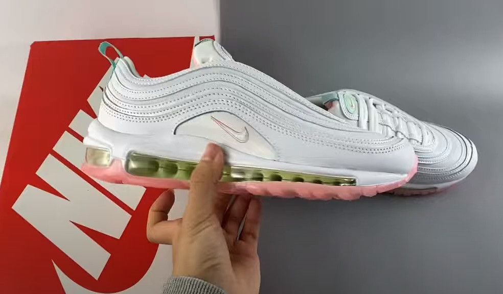 Air Max 97 White Barely Green фото