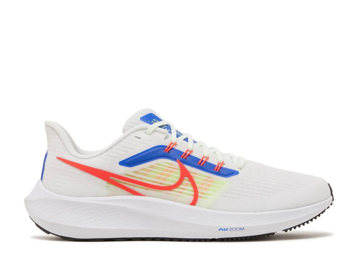 Кроссовки Nike Air Zoom Pegasus 39 White Racer Blue Crimson (Белый) Мужской