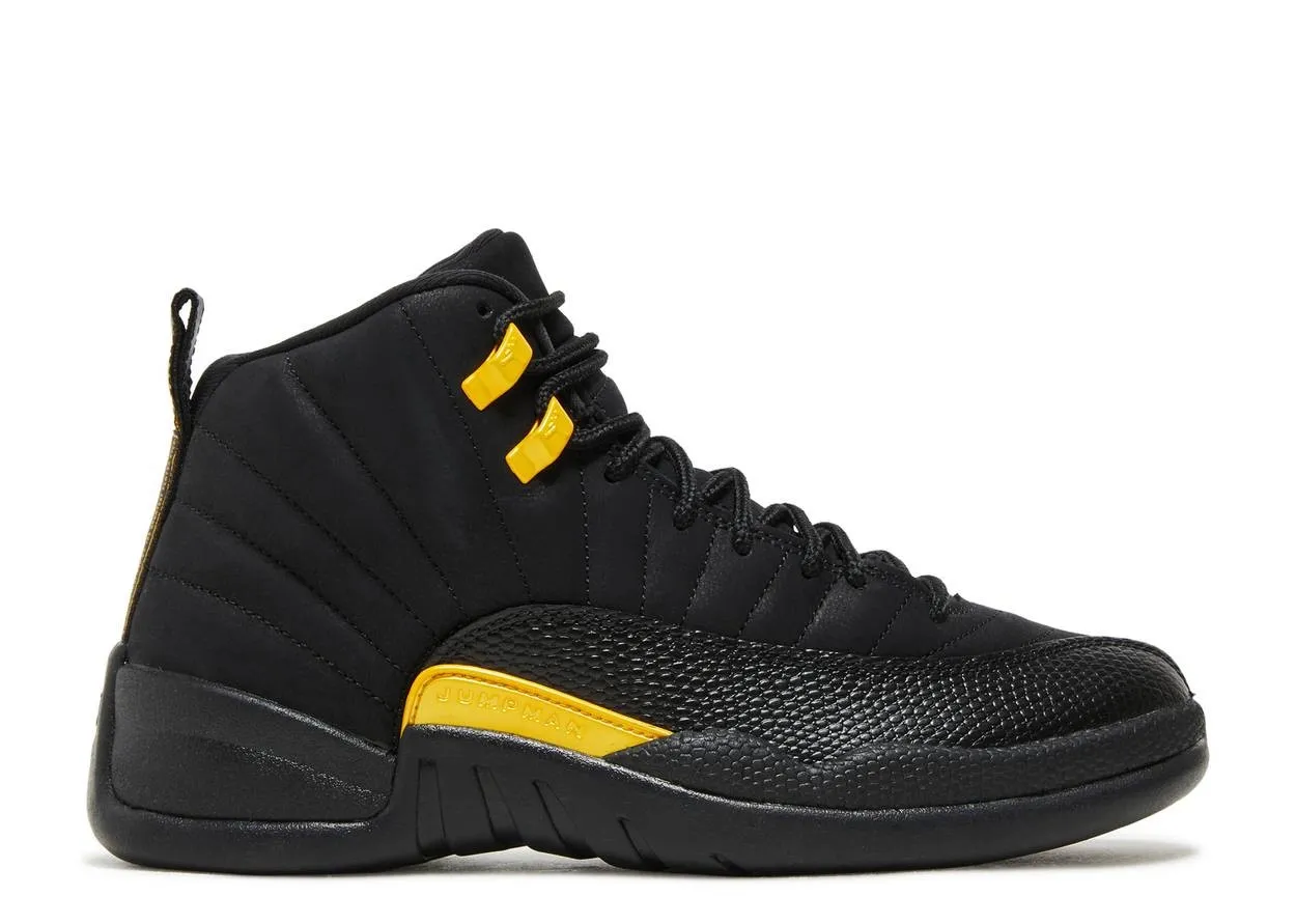 Air Jordan 12 Black Taxi фото