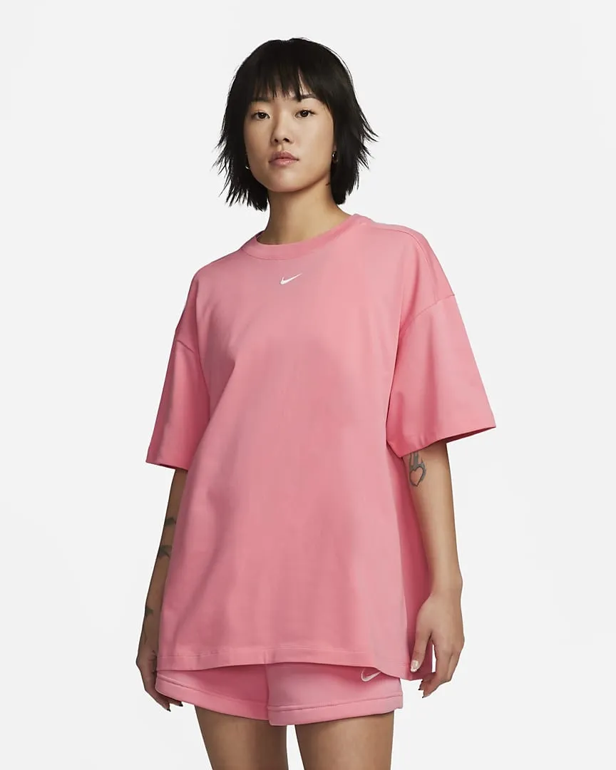 Essentials Oversize Tee Pink
