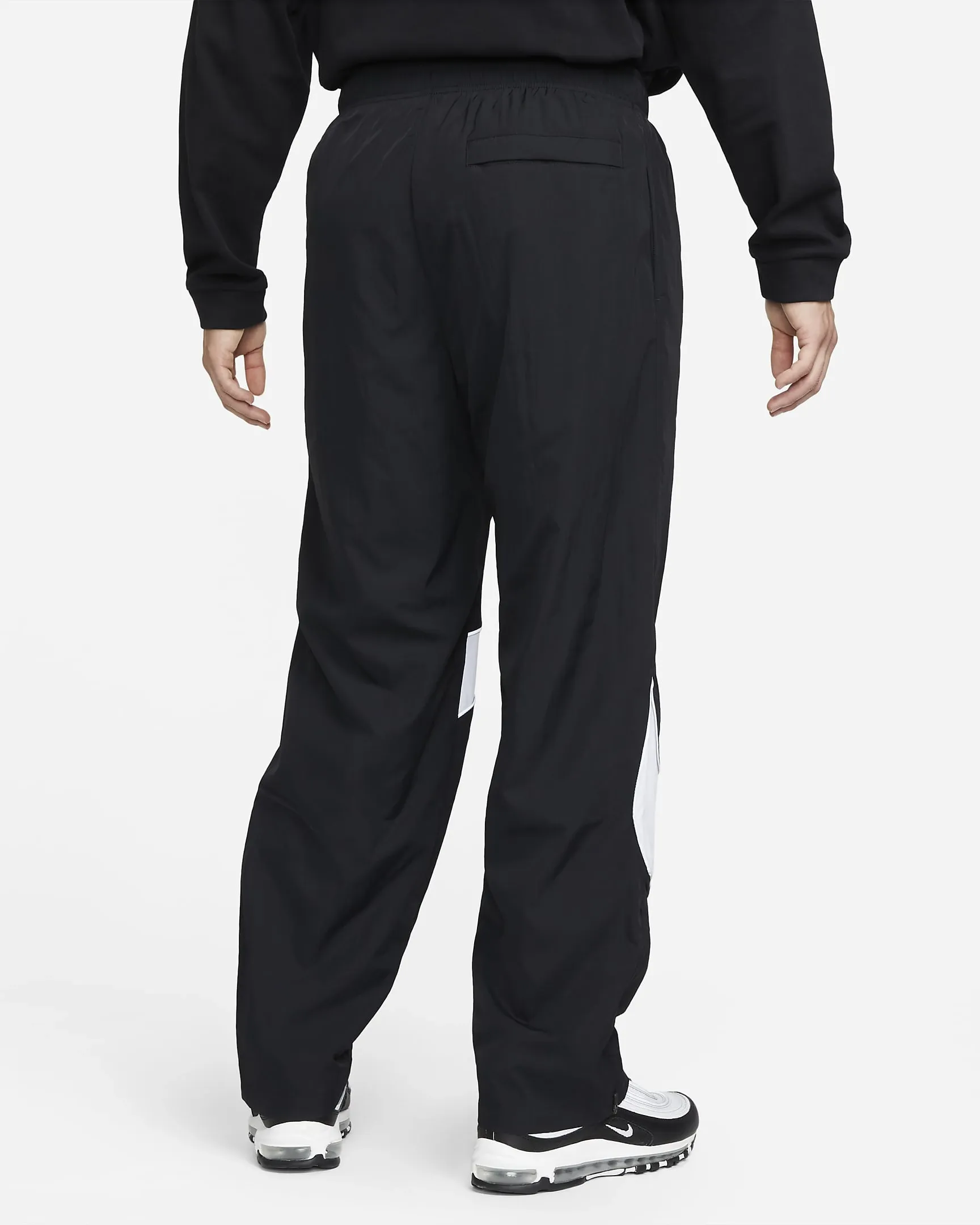 Swoosh Woven Pants Black фото