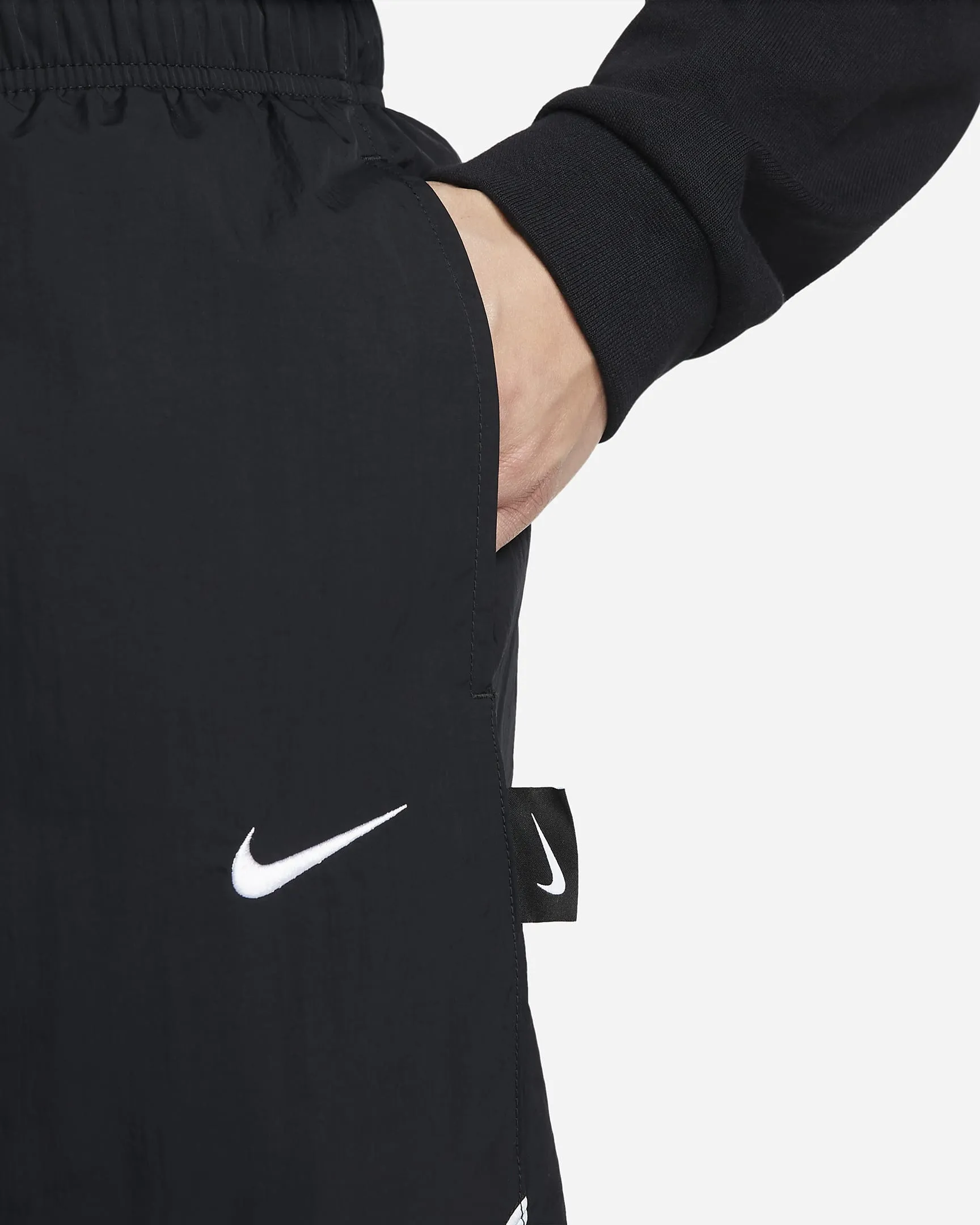Swoosh Woven Pants Black фото