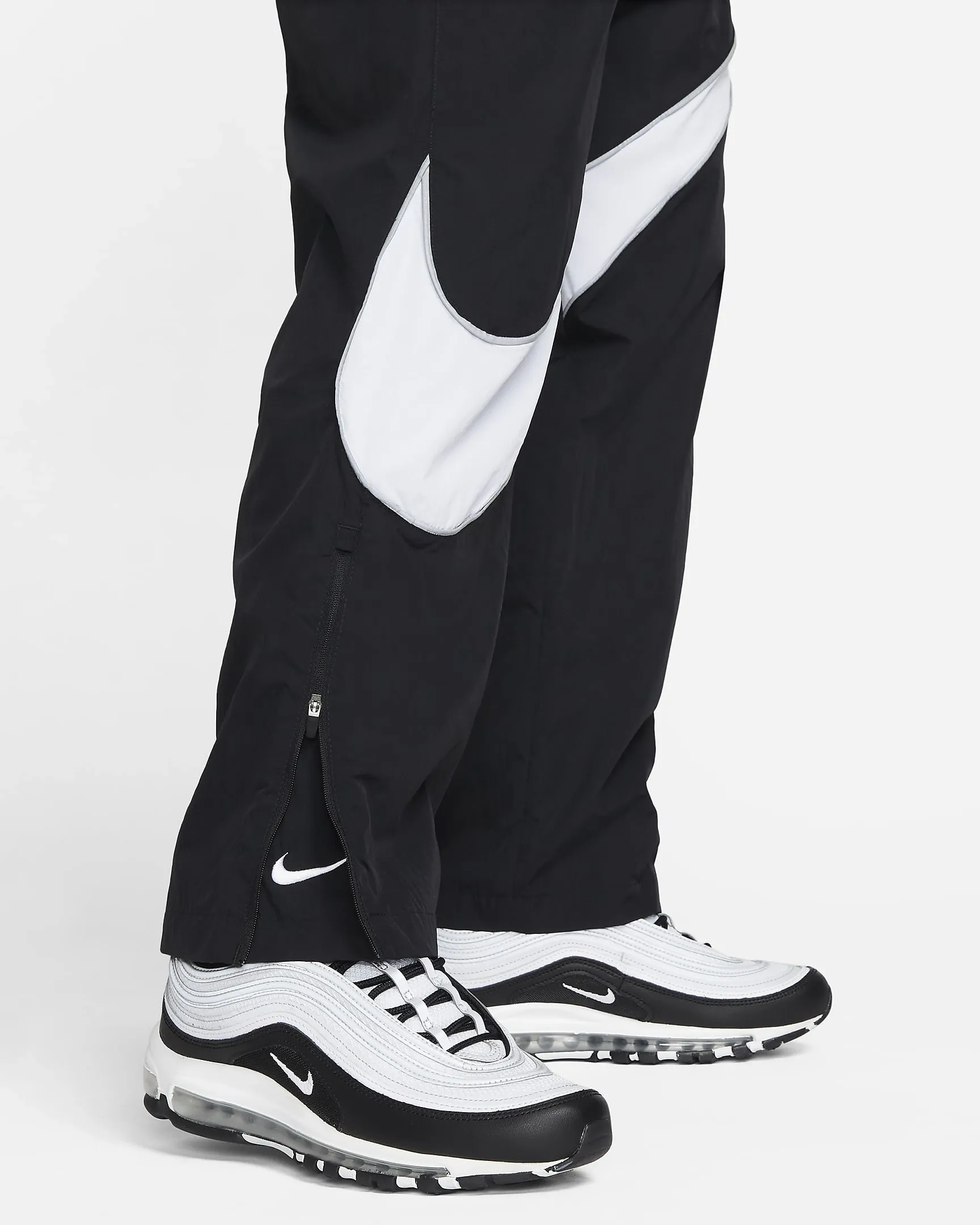 Swoosh Woven Pants Black фото
