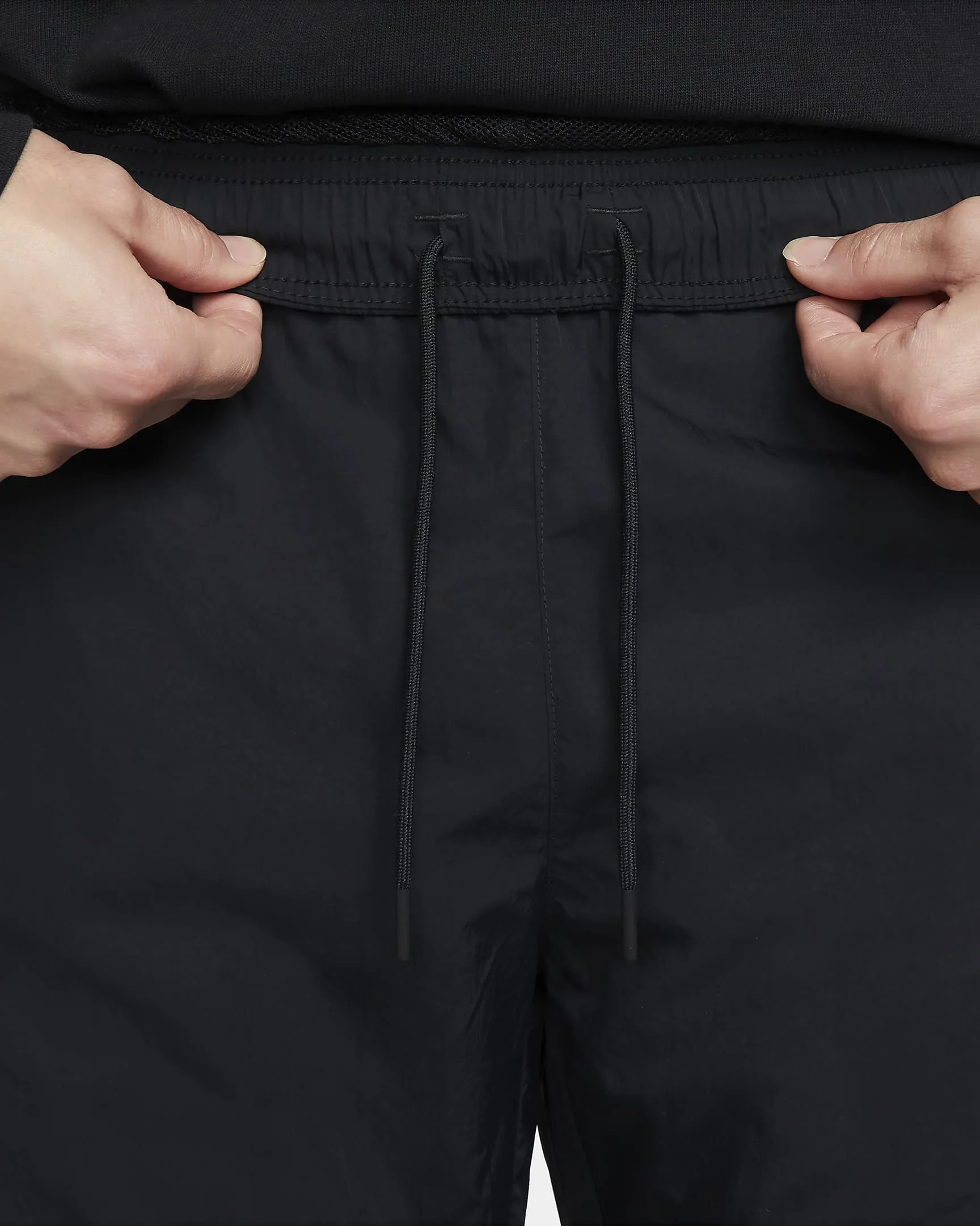 Swoosh Woven Pants Black фото