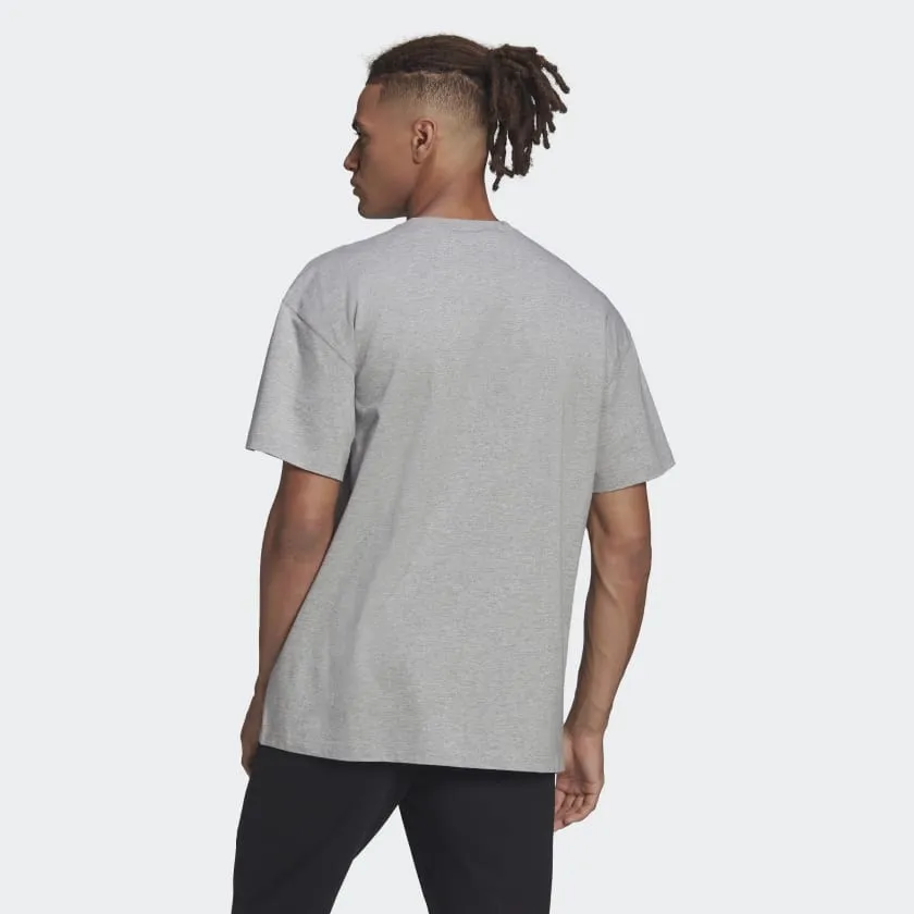 Essentials Feelvivid Drop Shoulder Tee Grey фото