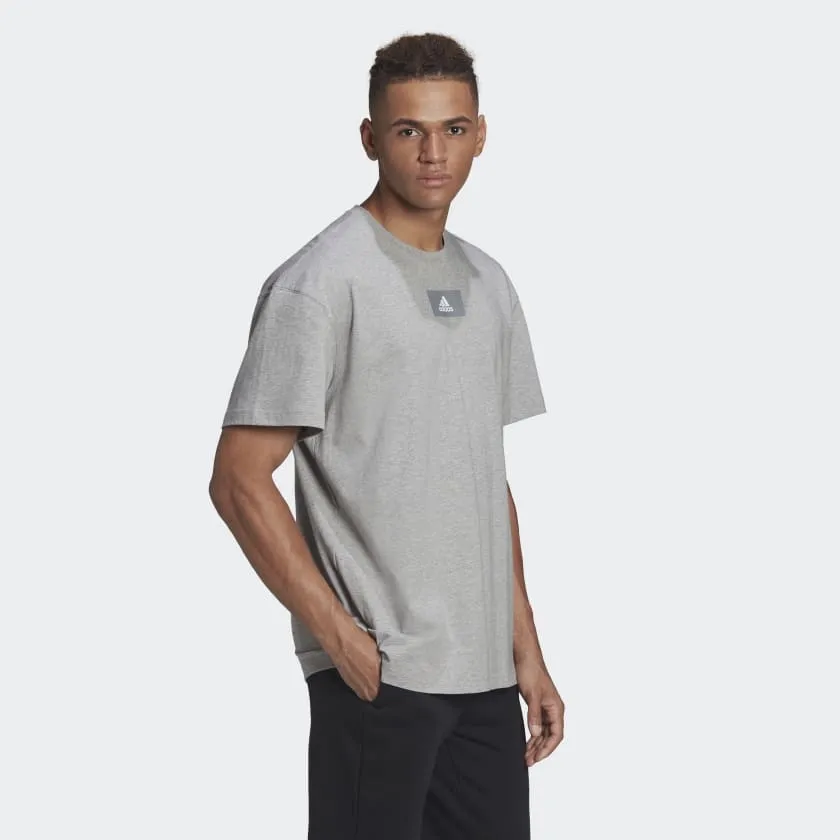 Essentials Feelvivid Drop Shoulder Tee Grey фото
