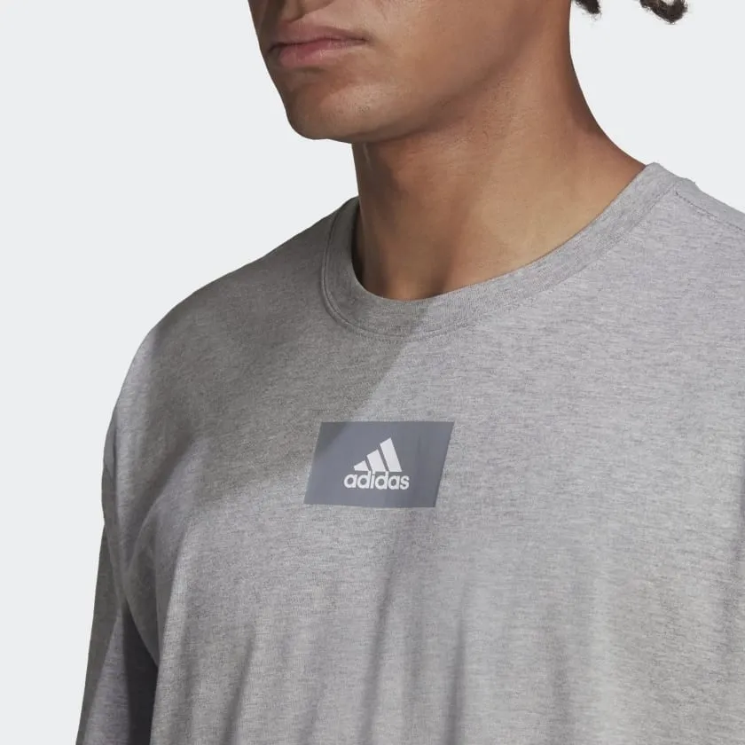 Essentials Feelvivid Drop Shoulder Tee Grey фото
