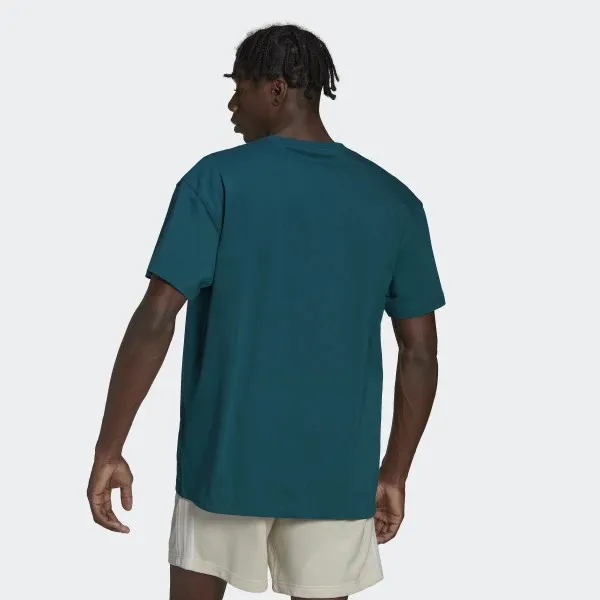 Essentials Feelvivid Drop Shoulder Tee Dark Green фото