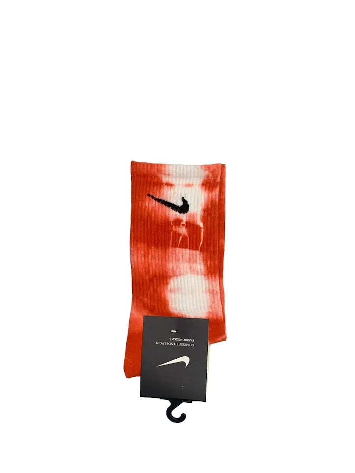 Tie Dye Socks Light Red фото