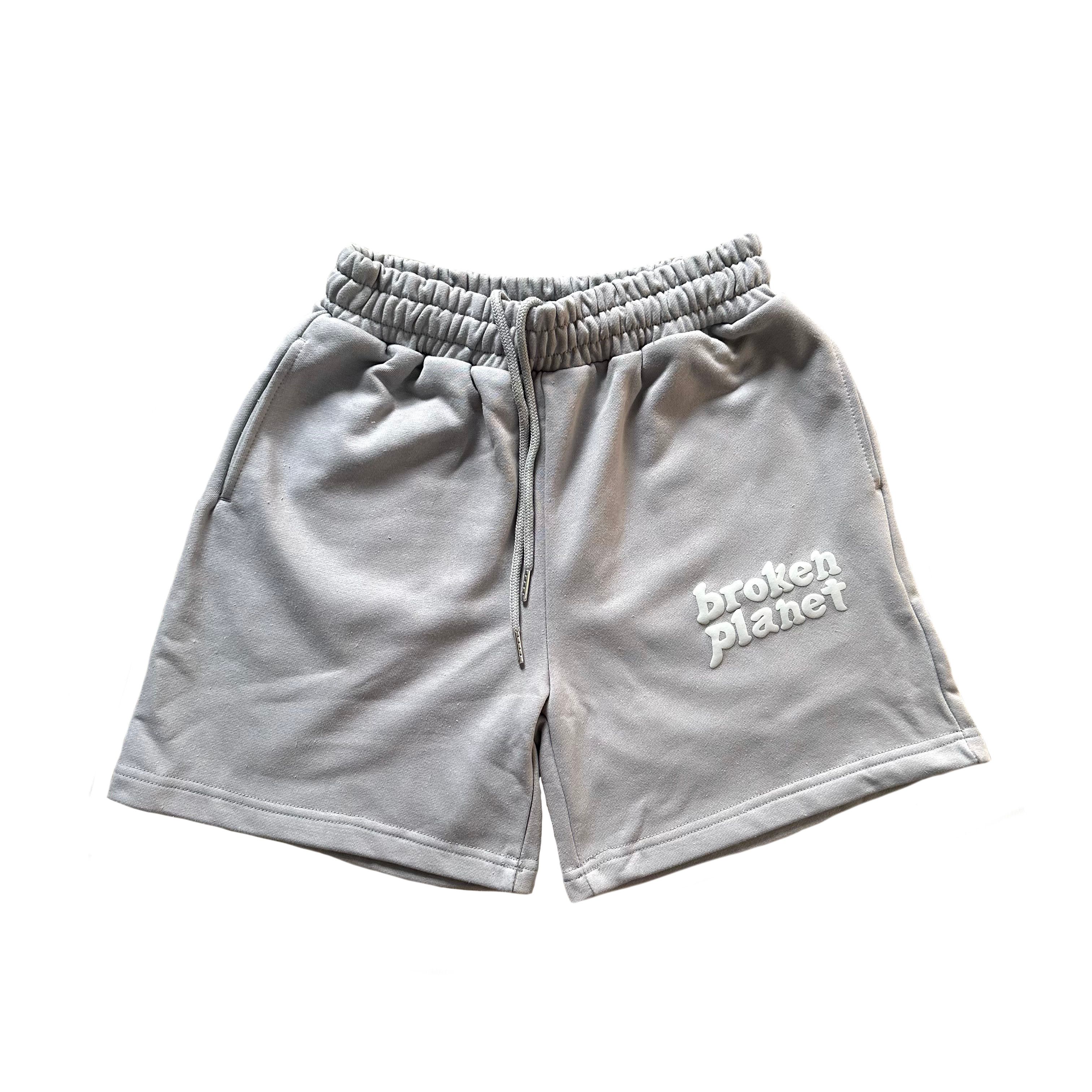 Broken Planet Gray Short Sweatpants фото