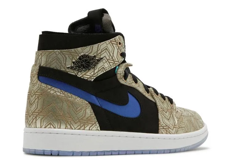 Air Jordan 1 High Zoom Comfort Gold Laser фото