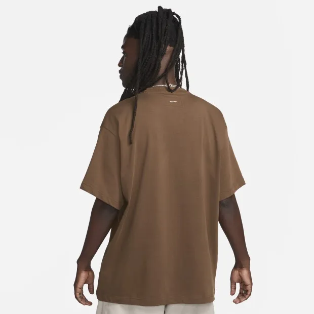 Checkered Logo Tee Brown фото