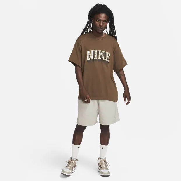 Checkered Logo Tee Brown фото