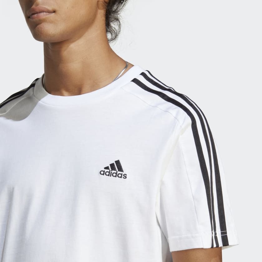 3-Stripes Jersey Tee White фото