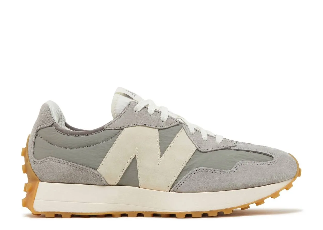 Низкие кроссовки New Balance 327 Overcast Rain Cloud (Серый) Унисекс