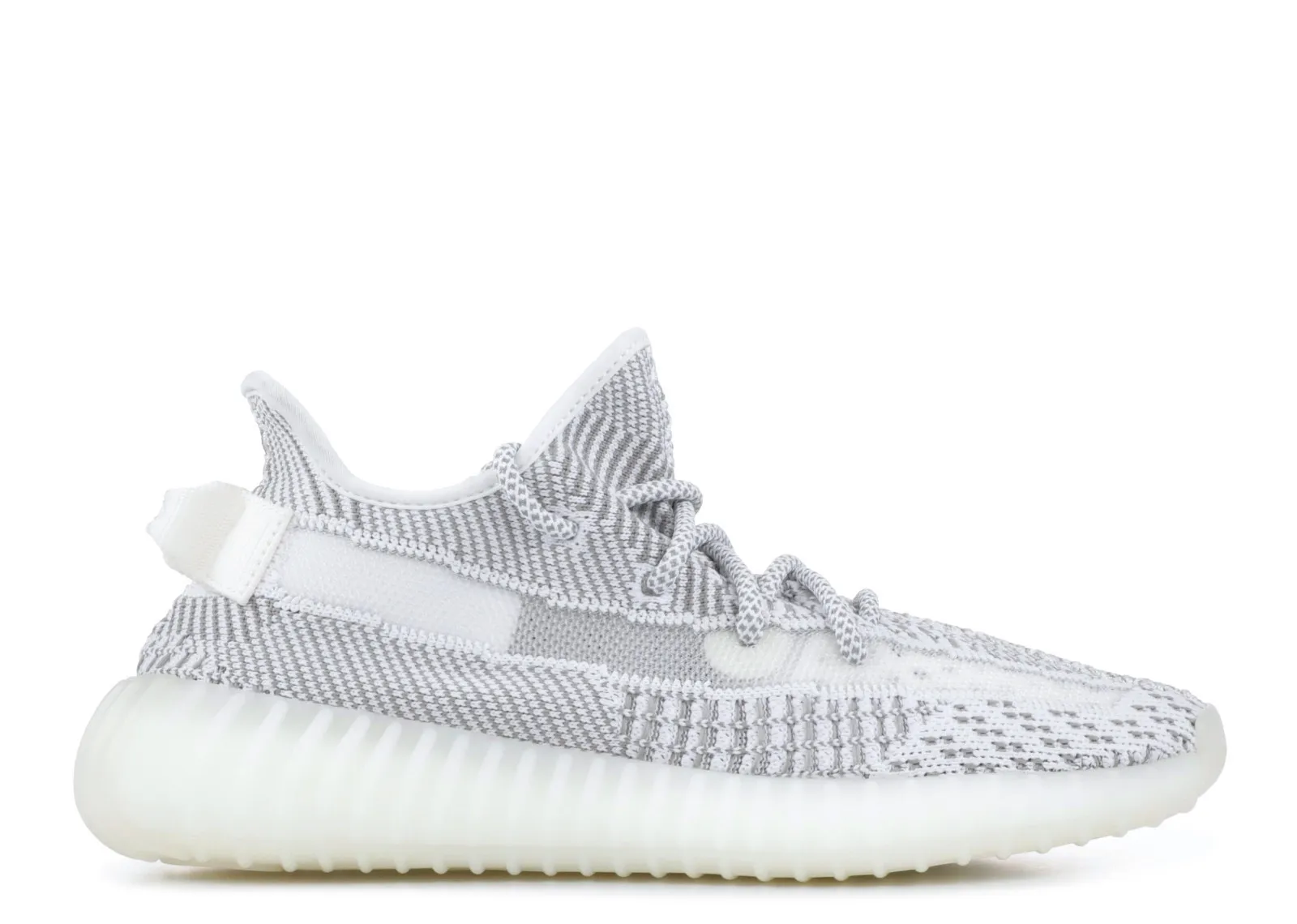 Низкие кроссовки Adidas Yeezy Boost 350 V2 Static (Non-Reflective) (2018) (Серый) Унисекс
