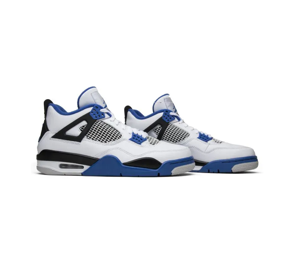 Nike AJ 4 IV Retro White Motorsports (2017) фото