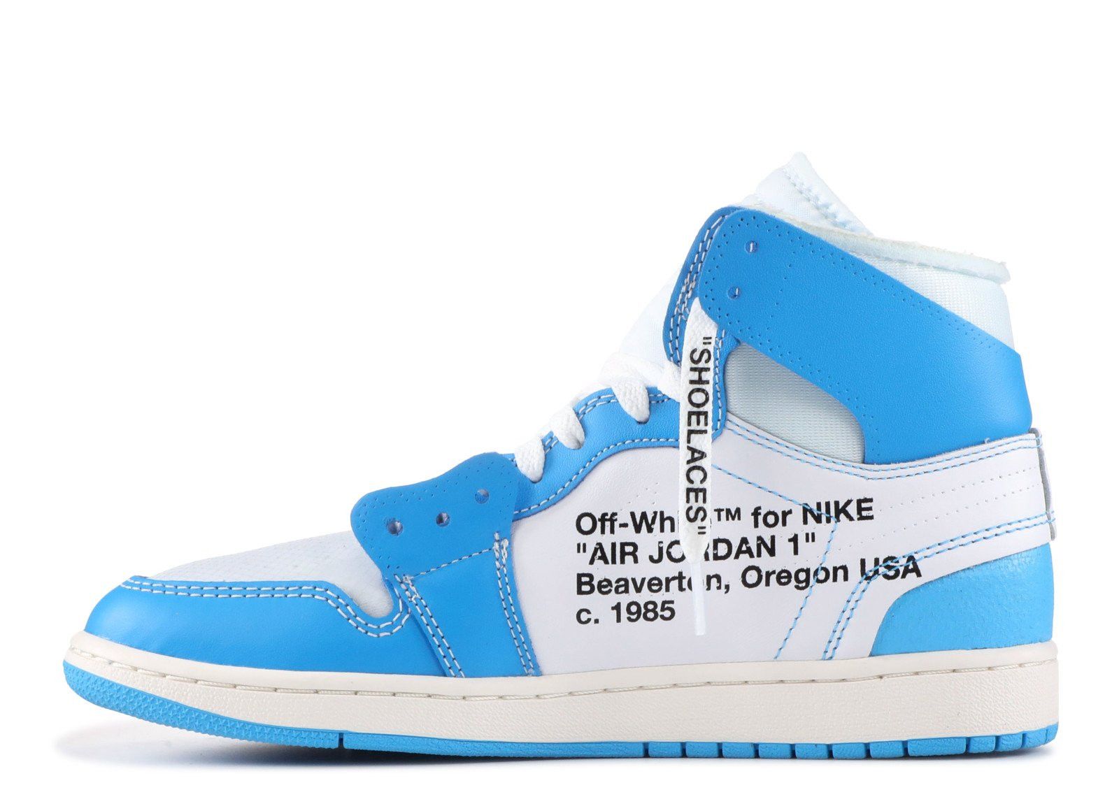 Air Jordan 1 High 'Powder Blue' (UNC) (2018) фото
