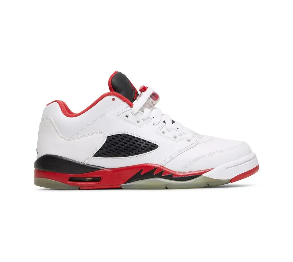 Высокие кроссовки Air Jordan Air Jordan 5 Low GS Fire Red 2016 (Белый) Мужской