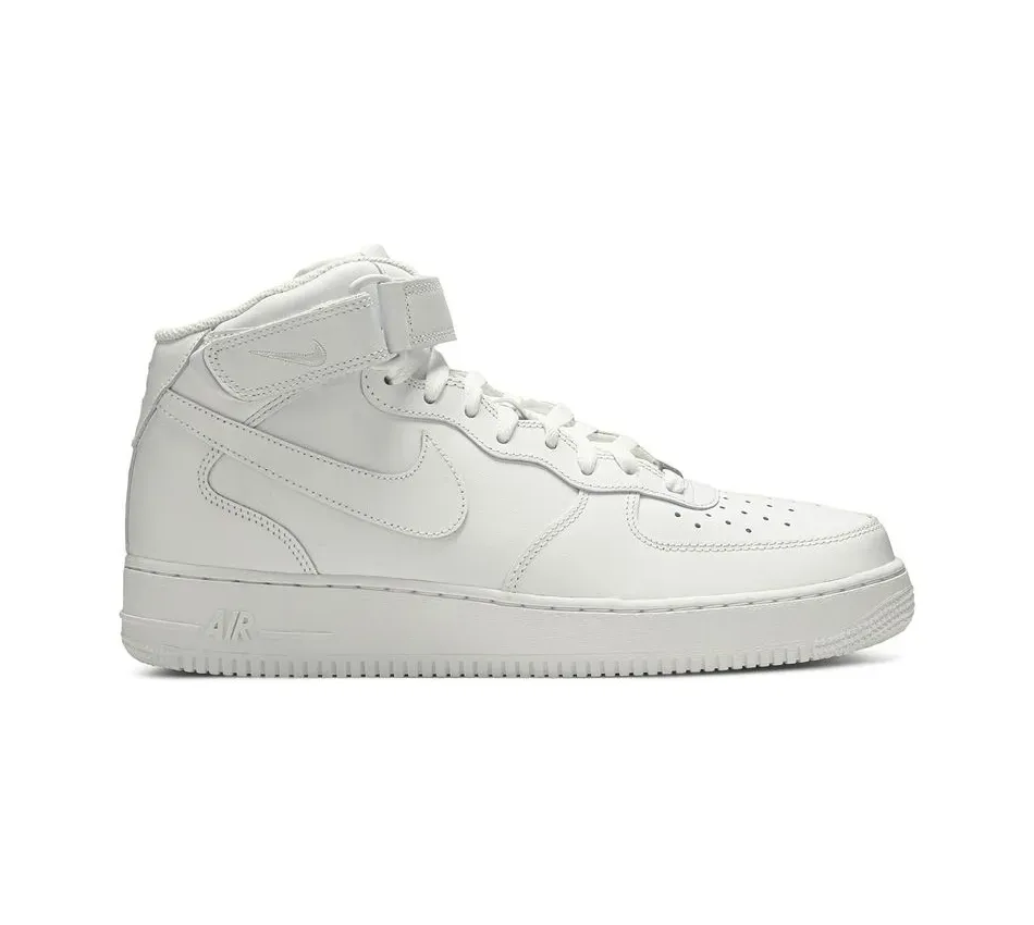 Кроссовки Nike Air Force 1 Mid 07 White (Унисекс)