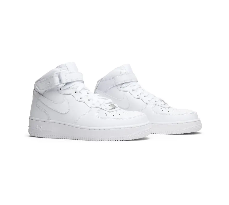 07 Leather Triple White