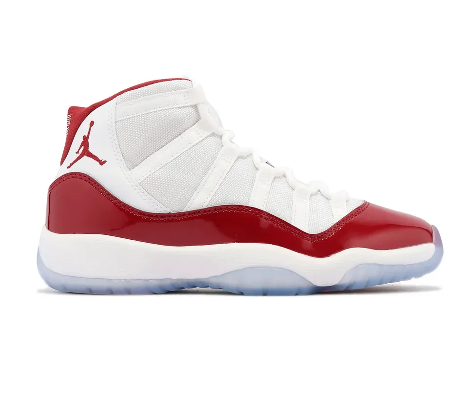 Высокие кроссовки Air Jordan Air Jordan 11 GS Cherry (Белый) Женский
