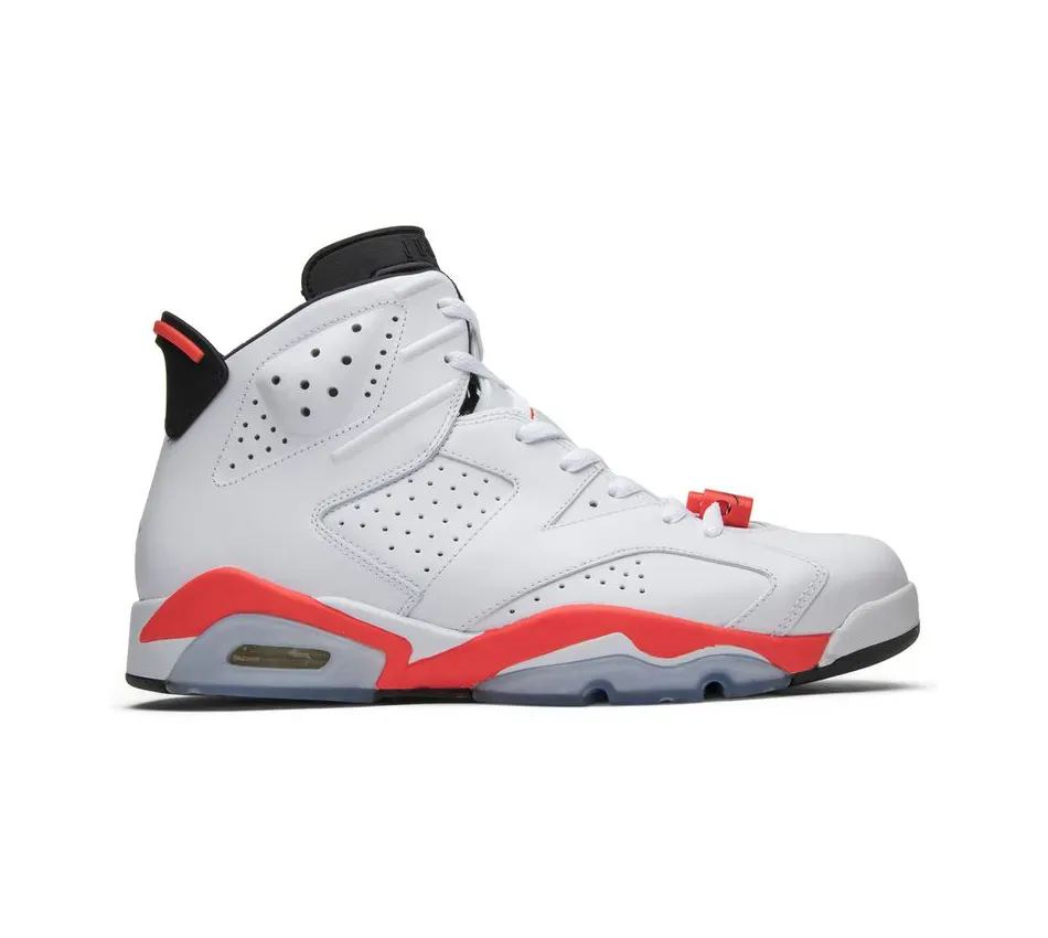 Высокие кроссовки Air Jordan Air Jordan 6 White Infrared 2014 (Белый) Мужской